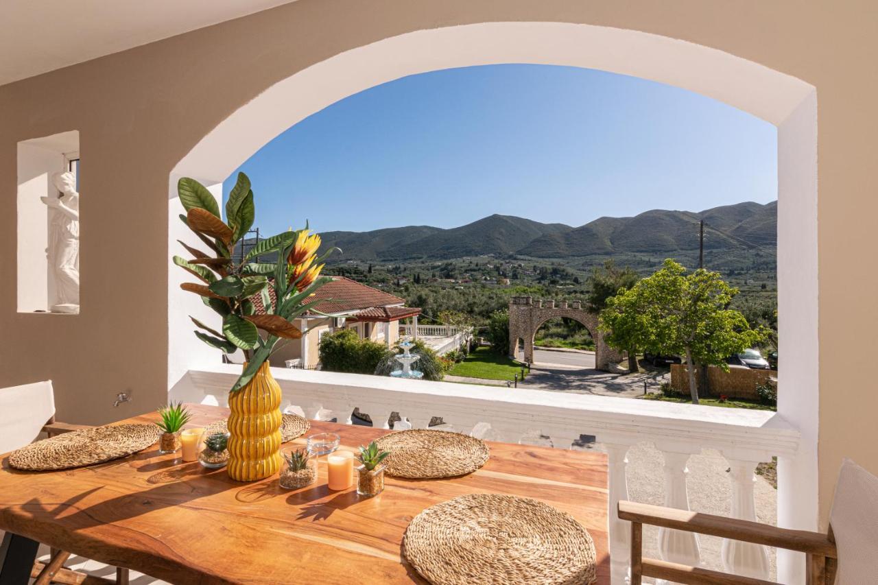 Galadriel Villa With Private Pool & Jacuzzi Kato Yerakarion Exterior photo